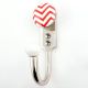 Red Striped Ceramic Hooks 